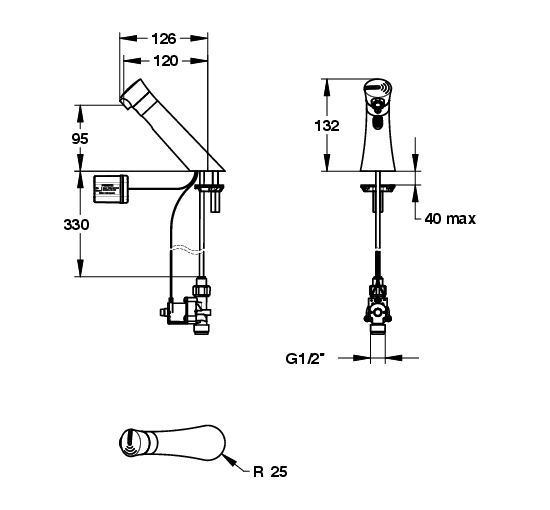 Presto Neo Sensor Svart