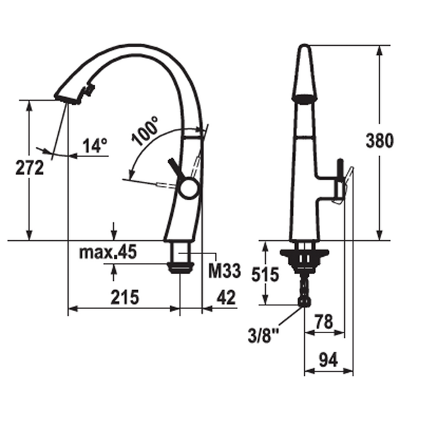 KWC ZOE LED