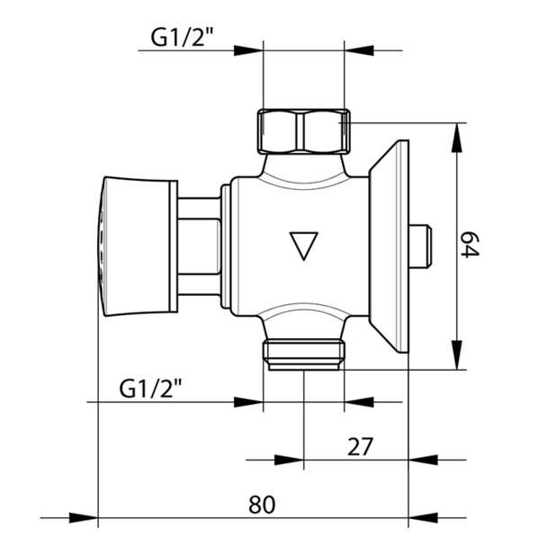 Spolventil 15 sekunder