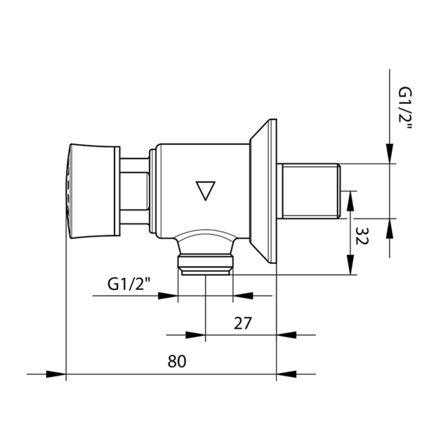 Spolventil 5 sekunder