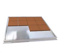 Inspektionslucka för klinker 200 x 200 mm